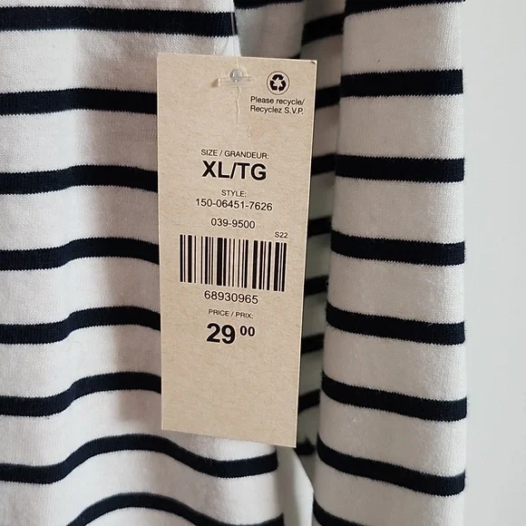 NWT Suzy Shier long sleeve tee - Picture 4 of 5